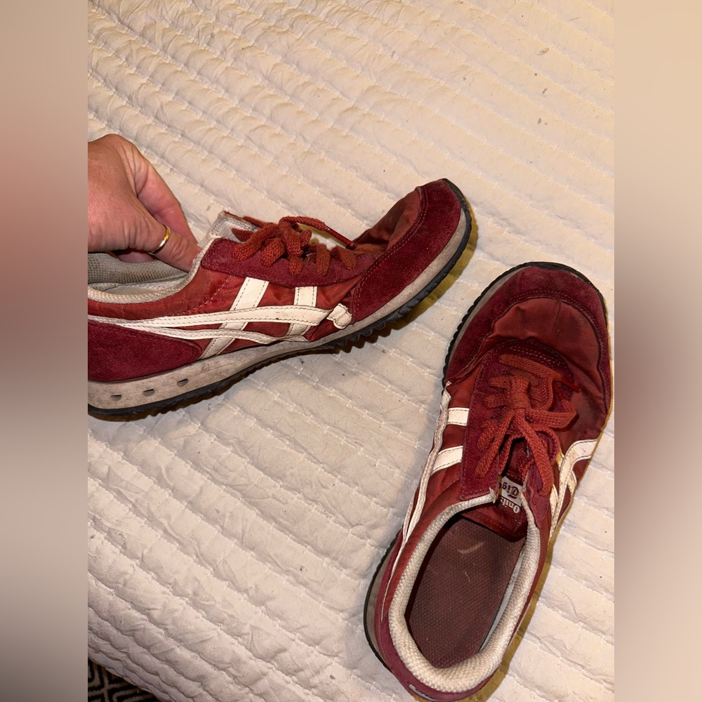 ASICS Tiger Red Sneaker